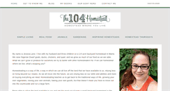 Desktop Screenshot of 104homestead.com
